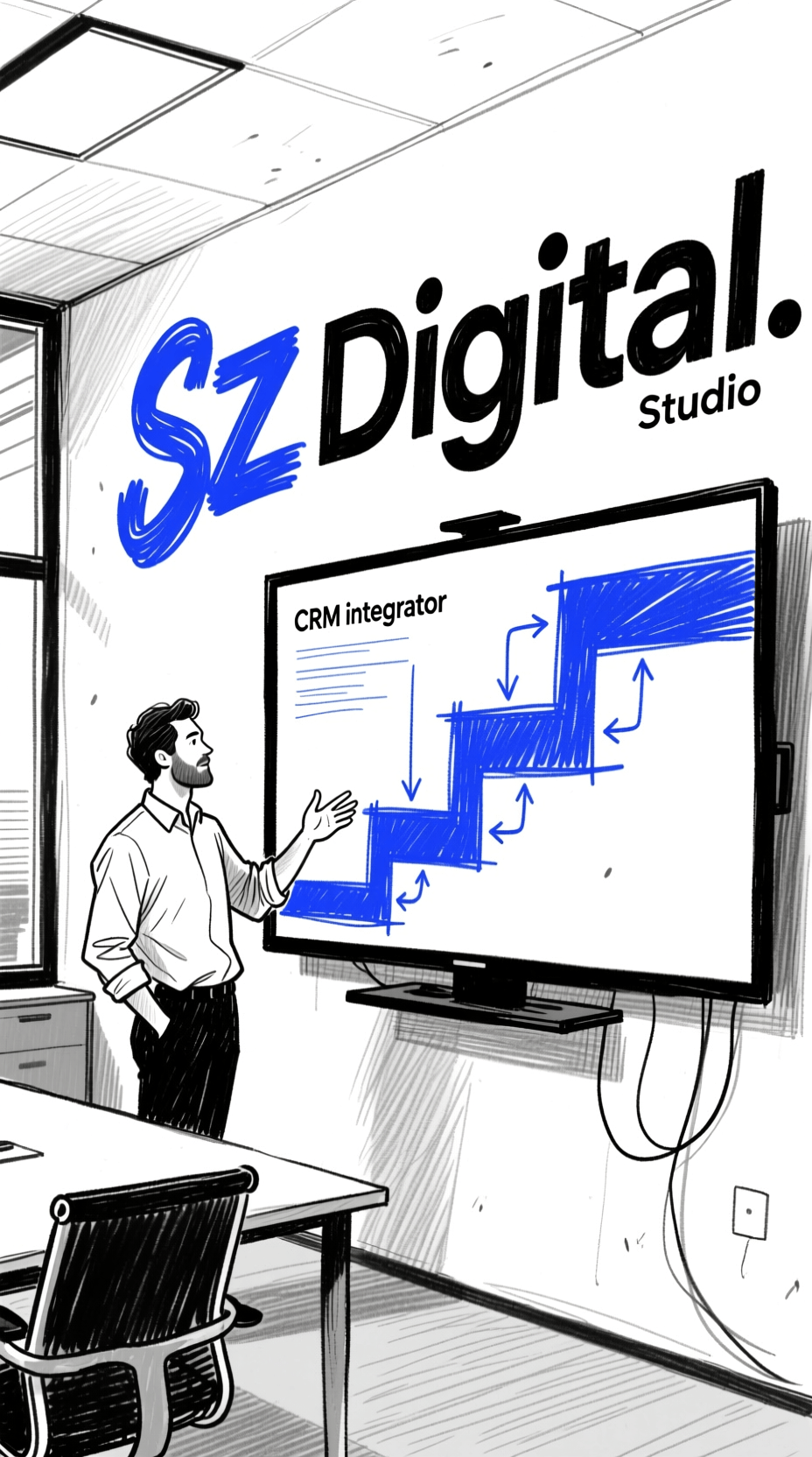 Схема настройки воронки продаж в amoCRM и Битрикс24 — SZ Digital Москва