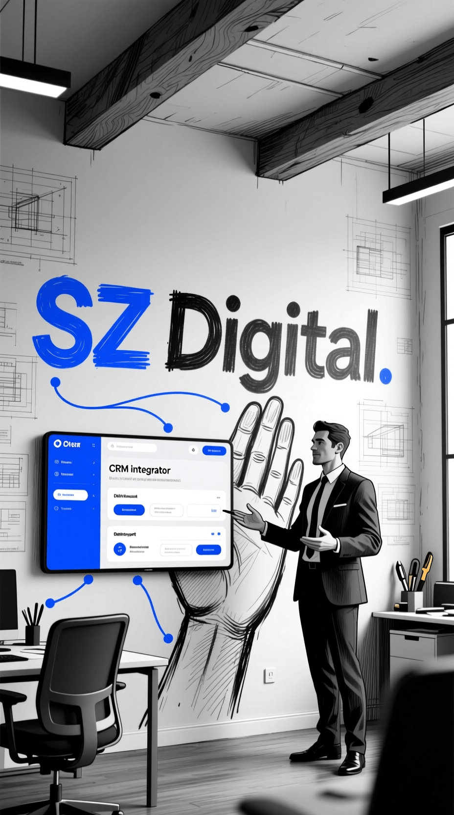Пост-поддержка CRM: техническая и методологическая помощь — SZ Digital Москва