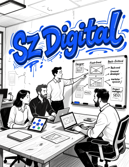 Пример многостраничного сайта с SEO — SZ Digital Москва